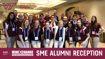 student group at 2018 SME Conference