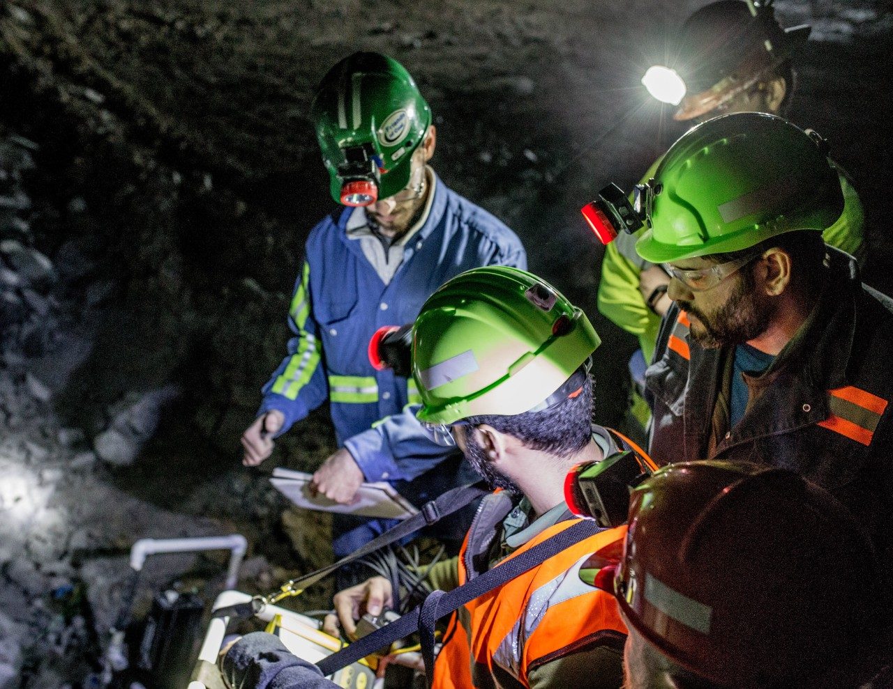 The combined efforts of the graduate student research aims to improve safety conditions in underground stone mines.