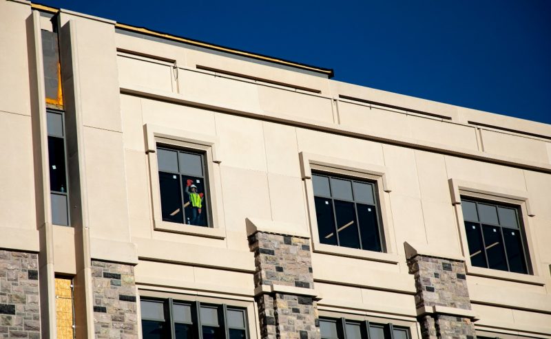 Holden Hall windows